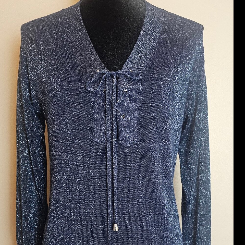 Romy Tunic Style Sparkle Stretch Top